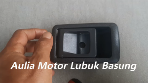 Handle Handel Pintu Dalam Toyota Kijang Kapsul Krista LGX LSX Soluna Kiri L - Abu-Abu