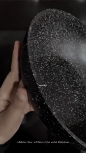 BOLDe Fry Pan 22cm Granite Ceramic Anti Lengket - Hitam