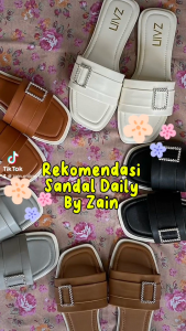 Zain - Atley Black Sandal Wanita