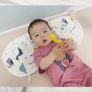 C005 ผ้าเช็ดผมเช็ดปาก ผ้าพาดบ่า ใยไผ่ออแกนิคนุ่มๆขนาดโดยประมาณ 53*25cm.ผ้ากันเปื้อนเด็ก ผ้าอเนกประสงค์