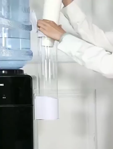 【COD】Paper Cup Holder Durable Safe Anti-dust Disposable Cup Rack No Punching Wall Mounted Cup Holder Cups Dispenser