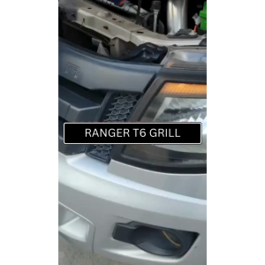 FORD RANGER T6 FRONT BUMPER GRILLE GRILL WITH LED LIGHT RED WHITE BLACK LOGO SPEC 4X4
