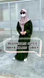 BAJU GAMIS ABAYA TURKEY SYAR'I POLOS DREES MUSLIM WANITA REMAJA DEWASA CASUAL TERBARU