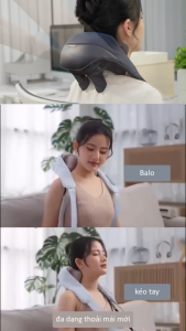 Máy Massage Cổ Vai Gáy 6D Kỹ Thuật Massage Trị Liệu Số 8 Cải Thiện Sức Khỏe Giảm Đau Mỏi Cải Thiện Sức Khỏe Cho Văn Phòng Người Cao Tuổi.