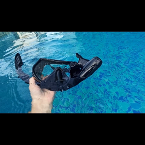 GOGO Snorkeling Set for Adult Diving Mask Swimming Tube Snorkeling Mask Scuba Diving Goggles Tempered Glass Snorkel Set for Adult