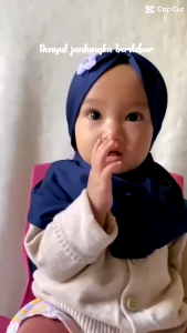 [COD] JILBAB BAYI / JILBAB ANAK / SERUNI USIA 0-3 TH