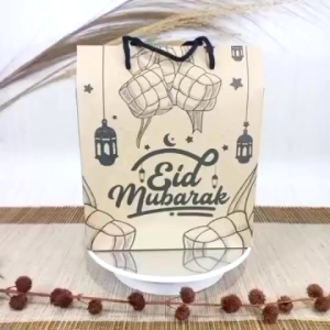 (5 pcs) HAMPERS GABLE BOX 18x9x17 DUS SOUVENIR TOPLES JAR 800ml KUE LEBARAN IDUL FITRI