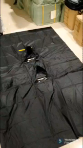 Jas Hujan Poncho 2 Kepala Bahan Mirip Axio/Mantel Hujan Ponco Kepala Dua Boncengan Double 2in1