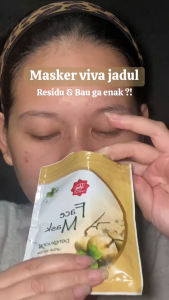 [NEW] VIVA Face Mask Pack Kentang with Vitamin A & C 30 gr with Potato Deep Cleansing Exfoliating Anti Oxidant Cleannser Mask Face Moisturizing Whitening Brightening BPOM COD
