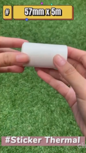 Klik-Beli Kertas Sticker Thermal Label 100x150 / 78x100 / 60x30 / 100x50 mm Isi 500 Pcs Roll Paper Barcode Thermal A6