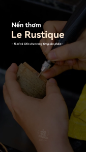 Nến Thơm Trị Liệu Le Rustique - Custom Chủ Đề Yoga - Loại 200g - 9 Mùi Hương - Nến Thơm Cao Cấp - An Toàn Cho Sức Khỏe - Có Kiểm Định Chất Lượng