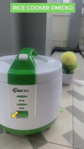 OMICKO MC-101 / MC-108 Magic Com 1.2 Lt / 1.8 Liter 3in1 (Anti Lengket)