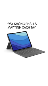 Bao da kiêm bàn phím Logitech Combo Touch cho iPad Pro 11 inch (M4 - 2024) & iPad Pro 13 inch (M4 - 2024)