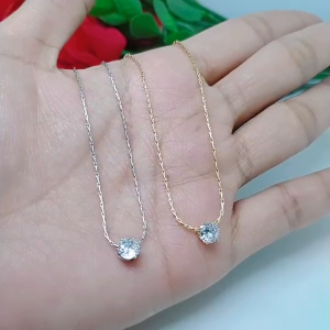 Kalung Titanium Premium Perhiasan Aksesoris Lapis Emas Anti Karat Anti Luntur