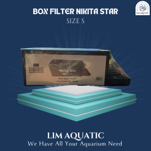 Kotak Filter Nikita Star Size S: Media Filter Aquascape