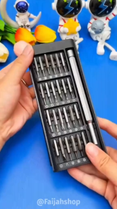 Obeng Set Magnetic 24in1 Presisi Service HP Elektronik Laptop Tool Kit Original