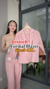 Vernice Collection Korean Blazer For Women 3/4 Sleeves  High Quality for Casual and Formal wear Small Sizing *8119