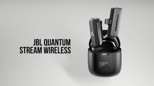 JBL Quantum Stream Wireless USB-C Wearable Wireless Streaming Microphone