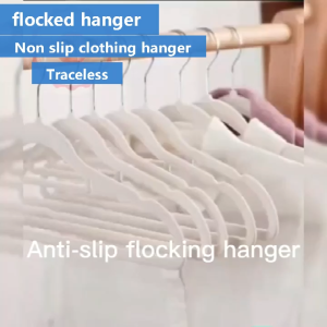 【Ready Stock】50pcs Velvet Hanger BEIGE IVORY Elegant Design【3 Colors to choose From】