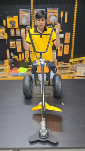 เครื่องตัดหญ้ารถเข็น เครื่องตัดหญ้า 2 จังหวะ  แถมใบตัดหญ้า 3 แฉก  Epica  EP-10749