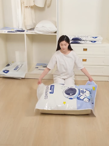 Vacuum Bag Travel Bag Organizer Storage Bag Vacuum Pump Vacuum Sealer Bag Vaccum Bag Plastik Baju Plastik Vacum Pakaian