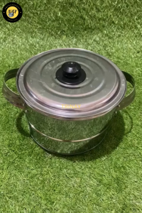 DANDANG MINI NASI STREAMER KUKUS TUTUP STAINLESS UK 20 CM