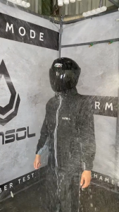 Rainsol Agile v1 | Jas Hujan Motor Dewasa | Double Sleting | 100% Waterproof