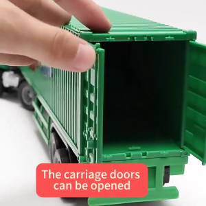 Container Vehicle Toy with Pull Back 42 cm Transport Truck Model Toy For Kids Birthday Gift For Boys