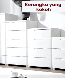 Lemari Plastik Loker Plastik Laci Plastik Kabinet Drawer Storage Cabinet