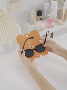 Sunglasses storage bag Portable sunglasses case Glasses protective cover travel fashion glasses case