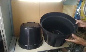 Pot Bunga Global Lion No.40/Gajah Mada/Plastik