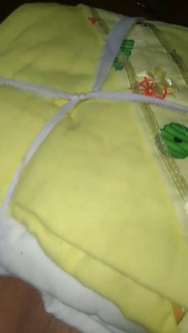 Terno 5 in 1 Bonnet Mittens Booties Pranela with Bigkis for Baby Boy (Assorted Designs)