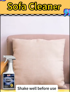 Quick Dry Sofa Fabric Cleaner Spray Sofa Cleaning Agent Sofa Cleaning Solution  No Need To Wash Sofa Cleaner Powerful Stain Removal No Lrritation Leather Sofa Cleaner Stain Remover Spray Leather Sofa Care Spray