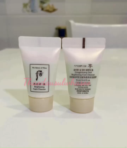 Tách Sét 13ml Sữa Rửa Mặt WHOO TRẮNG Dưỡng Trắng Làm Sáng Da Gong Jin Hyang Seol Whoo Brightening Cleansing Foam 13ml