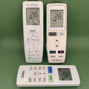 Điều khiển điều hoà Gree 2 chiều Remote máy lạnh gree 2 ngựa moss gre dòng 9000-28000BTU - Hàng mới Tặng kèm Pin