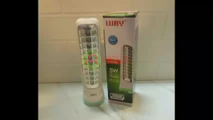 Luby Senter LED Super Terang / Lampu Emergency 2 in 1 - L7762