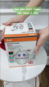 Đèn Bắt Muỗi Côn Trùng Đa Năng COMET Thu Hút Diệt Đuổi Côn Trùng Hiệu Quả An Toàn BH 12T (1 Đổi 1 6 Tháng Đầu)
