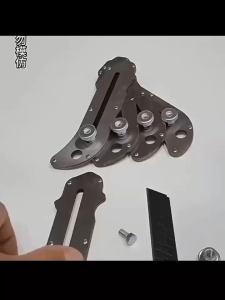 18มม. คัตเตอร์สแตนเลสเอนกประสงค์สำหรับงานหนัก และตัดวอลเปเปอร์ การใช้งานที่สะดวกแบบตัดกล่อง และการตัดกระดาษ