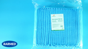 Nón sâu xanh y tế GREETMED mũ trùm đầu trong y tế và làm bếp thực phẩm - Gói 50 & 100 cái