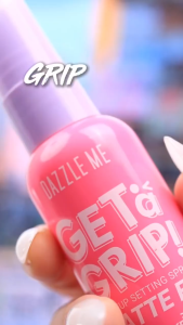 DAZZLE ME Get a Grip! Makeup Setting Spray Matte Fix|Smooth Matte Finish Triple-OilControl Tahan 24H