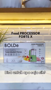 PROMOO BOLDE FOOD PROCESSOR FORTE X Pelumat Makanan 700 Ml 4 Mata Pisau