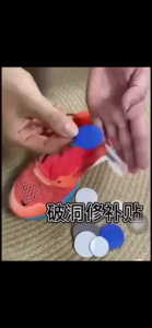 Insole Penambal Lubang Sepatu isi 6 pcs ukuran tambalan