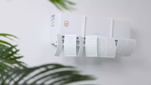 Homepeas® Air Conditioner Windshield Adjustable Aircon Deflector Anti-Direct Blowing Outlet Baffle Wall-Mounted 可调节空调挡风板