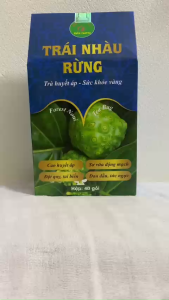 Trái nhàu rừng túi lọc (hộp 40 gói) trà túi lọc trái nhàu rừng Bảo Khang quả nhàu khô hạ mỡ máu ổn định huyết áp