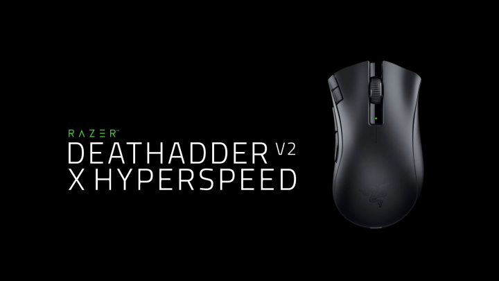Razer DeathAdder V2 X HyperSpeed - Wireless Ergonomic Gaming Mouse