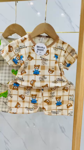 BỘ CỘC TAY MINKY MON CHẤT TĂM LẠNH MỀM MỊN CHO BÉ TRAI BÉ GÁI FROM TỪ 5 TỚI 18KG