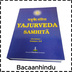 Buku Kitab Yayur Yajur Weda Samhita Agama Hindu
