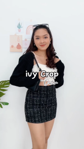 ELYCLOTH | IVY CROP OUTER | CROP OUTER / CROP CARDIGAN RAJUT WANITA PREMIUM KNIT