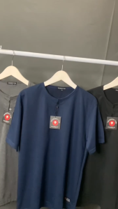 (BAYAR 1 DAPAT 3 BAJU) Paket Bundling 3pcs Baju Kaos Kancing Polos Pria Lengan Pendek