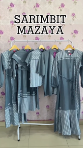 Raunapride Sarimbit Keluarga Terbaru / Mazaya - Denim/ Fashion Muslim Lebaran